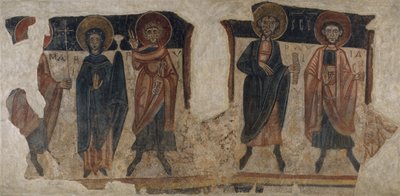 Apostles with the Virgin from Sant Romà de les Bons by Unbekannt Unbekannt